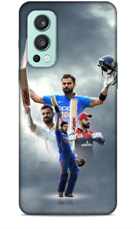 zingcart Back Cover for OnePlus Nord 2, Virat Designer Story Editon Printed Back Cover Case  (Multicolor, Hard Case, Pack of: 1)