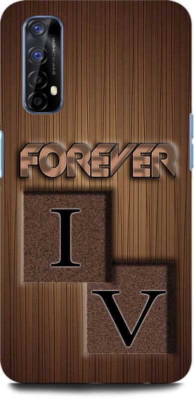 INTELLIZE Back Cover for Realme 7 IV, I LOVE V, V LOVE I, I LETTER, V LETTER, IV NAME  (Multicolor, Hard Case, Pack of: 1)
