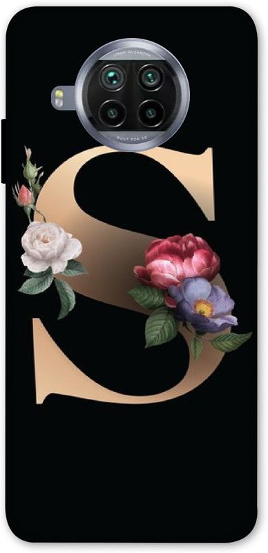LUCKY MOBI.COM Back Cover for Mi 10i, 10T Lite ( s name, letter name) PRINTED BACK COVER  (Multicolor, Waterproof, Pack of: 1)