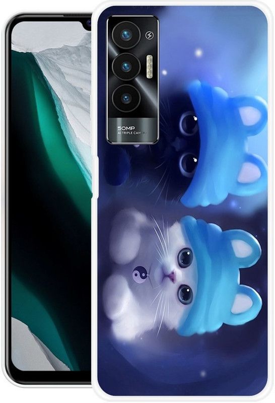 KLC Back Cover for Tecno Pova 5G  (Multicolor, Grip Case, Silicon)