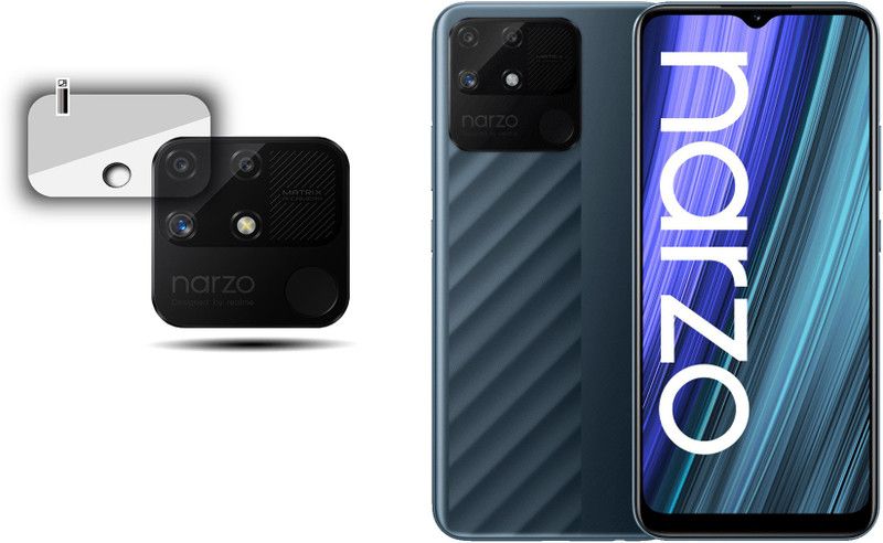 EZGER Back Camera Lens Glass Protector for Realme Narzo 50A BACK CAMERA  (Pack of: 1)