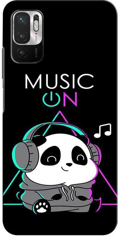 ORBIQE Back Cover for REDMI Note 10T  (Black, Hard Case, Pack of: 1)