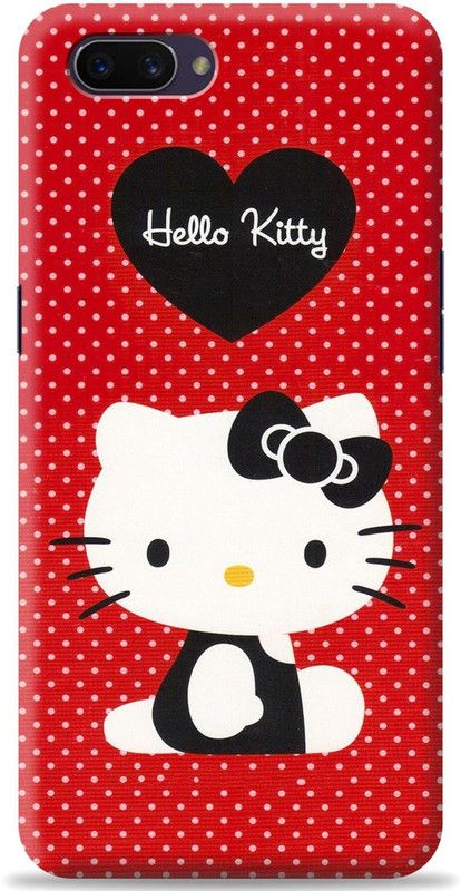 Crafter Back Cover for Oppo A3s  (Red, Shock Proof, Pack of: 1)