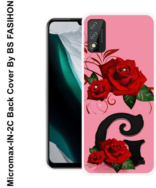 BSRAJ Back Cover for Micromax IN 2C  (Multicolor, Silicon)