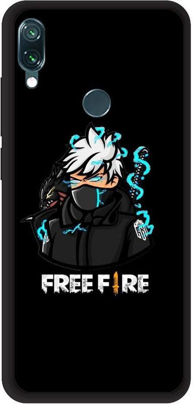 Vinsmoke Back Cover for Redmi Y3 Free fire, Game cover, Free fire Logo  (Multicolor, Shock Proof, Pack of: 1)