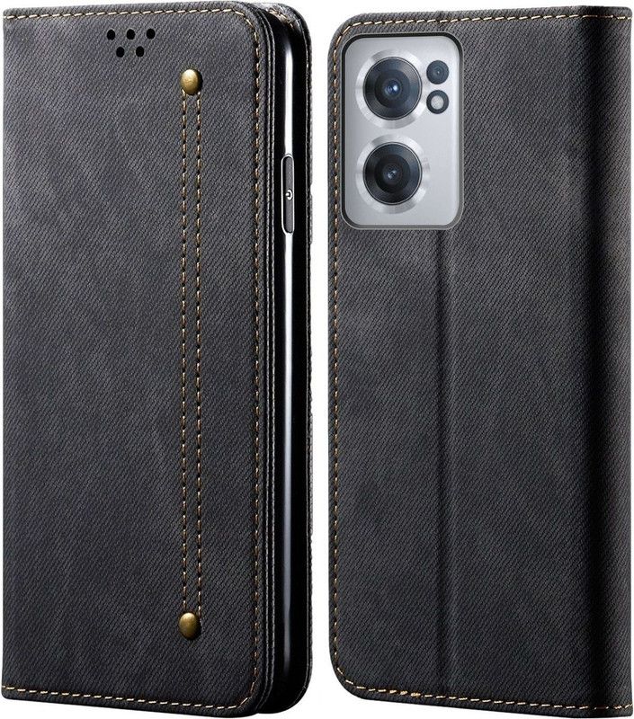 Dg Ming Flip Cover for OnePlus Nord CE 2 5G  (Black, Magnetic Case, Pack of: 1)