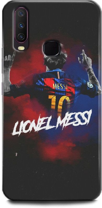 INDICRAFT Back Cover for Vivo Y15, Vivo 1901, messi, Printed  (Multicolor, Shock Proof)