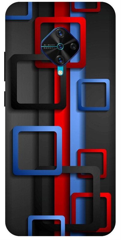 SSMORYA Back Cover for Vivo S1 Pro Line Wallpaper Printed Back Cover  (Multicolor, Waterproof, Pack of: 1)