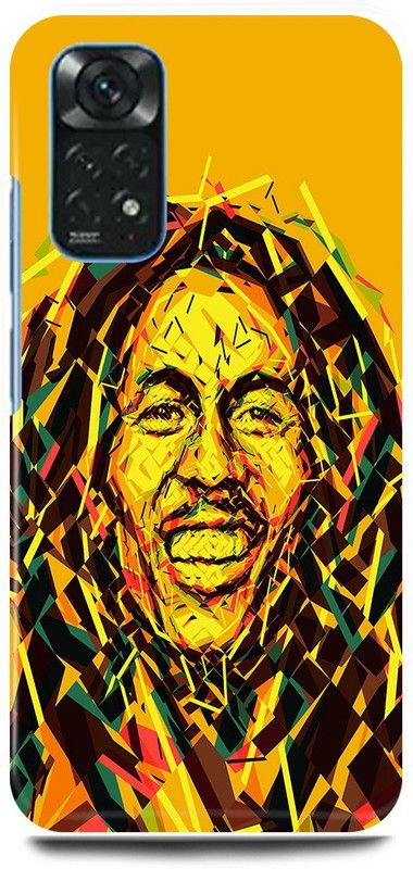 play fast Back Cover for Redmi Note 11S BOB, MARLEY, SINGER, MUSIC, JAMAICAN, SINGER  (Yellow, Hard Case, Pack of: 1)