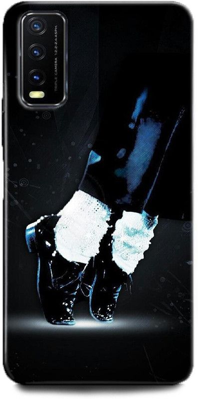 INDICRAFT Back Cover for Vivo Y12G, V2068 MICHAEL JACKSON, DANCE, MUSIC, SHOES, SINGER, MJ  (Multicolor, Dual Protection, Pack of: 1)