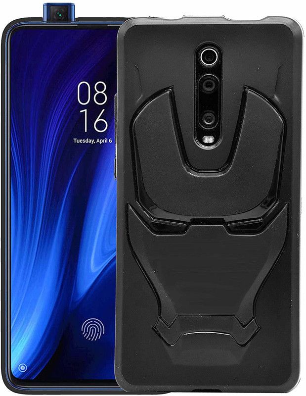 Lejaao Back Cover for Xiaomi Redmi K20,Cover for Xiaomi Redmi K20 (Iron Man - Black)  (Black, Shock Proof, Pack of: 1)