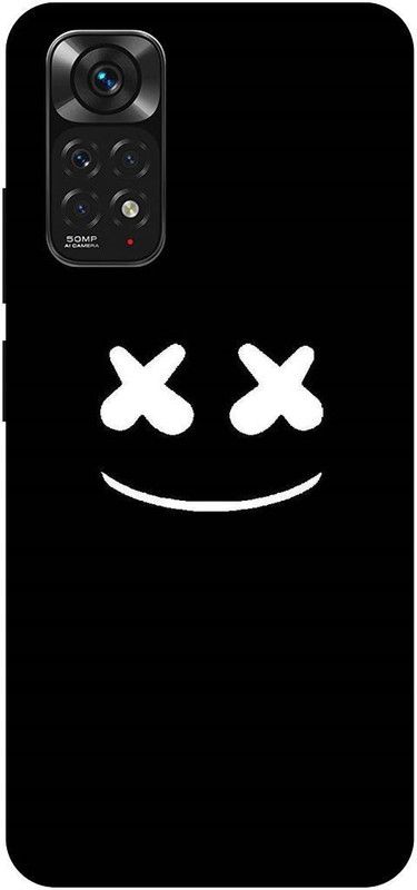 THE NARAYANA COLLECTIONS Back Cover for REDMI NOTE 11s-NEON,SMILE,MASK,MARSHMELLO,JOKER  (Multicolor, Hard Case, Pack of: 1)