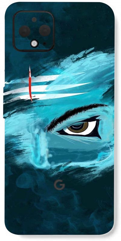 CLAXA Third Eye Mobile Back Skin, Google Pixel 4Xl Mobile Skin  (Third Eye Skin With Super matte finish.....)