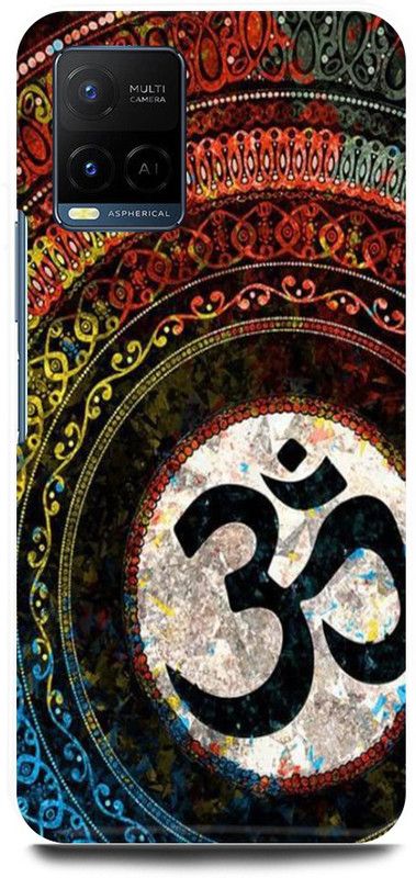 play fast Back Cover for Vivo Y21E OM, SIGN, LOGO, MAHADEV, SHIV  (Multicolor, Hard Case, Pack of: 1)