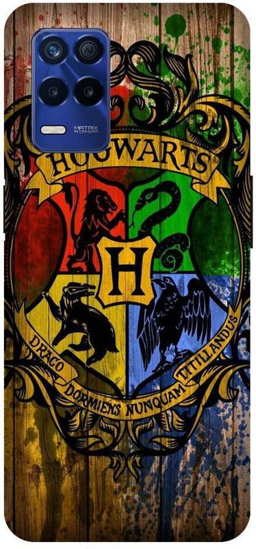 BARMANS Back Cover for Realme 8 5G Harry Potter, Hogwarts, Harry Potter Logo  (Multicolor, Shock Proof, Pack of: 1)