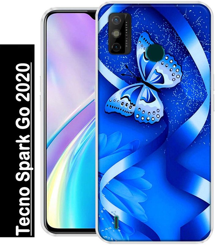 redfly Back Cover for Tecno Spark 6 Go, Tecno Spark Go  (Multicolor, Grip Case, Silicon, Pack of: 1)