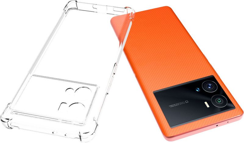 welldesign Bumper Case for iQ00 9 Pro 5G, iQOO 9 Pro, Vivo iQOO 9 Pro 5G  (Transparent, Shock Proof, Silicon, Pack of: 1)