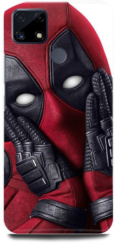 FRONK Back Cover for Realme C25s, RMX3197, DEADPOOL, MARVEL, SUPER, HERO  (Red, Hard Case, Pack of: 1)
