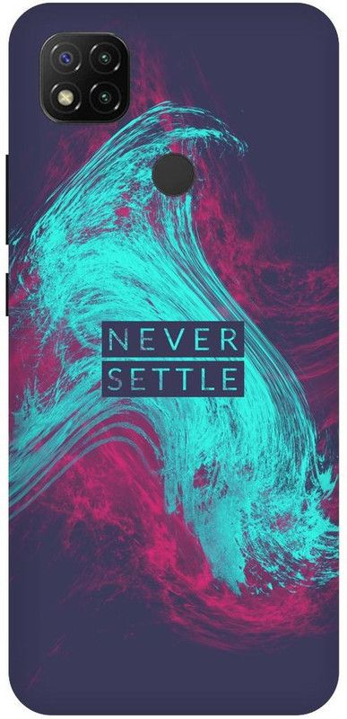 PICHKU Back Cover for REDMI 9C  (Black, Hard Case, Pack of: 1)