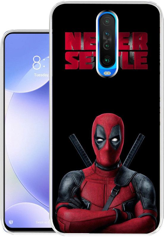 Flipkart SmartBuy Back Cover for POCO X2  (Red, Dual Protection, Silicon, Pack of: 1)