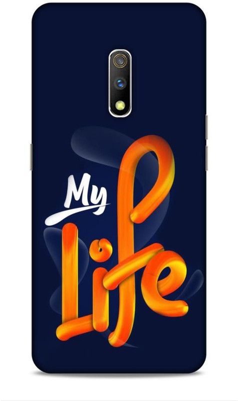 Lucent Crafts Back Cover for OPPO K3  (Blue, Orange, 3D Case, Pack of: 1)