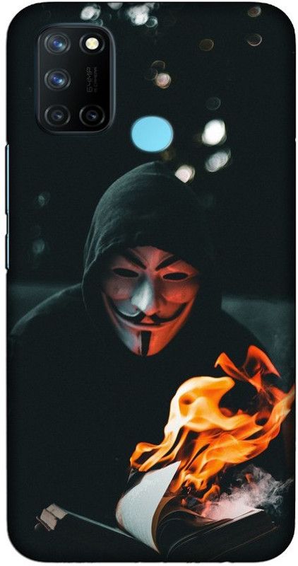CROKIAN Back Cover for Realme 7i Joker mask Back Cover  (Multicolor, Hard Case, Pack of: 1)