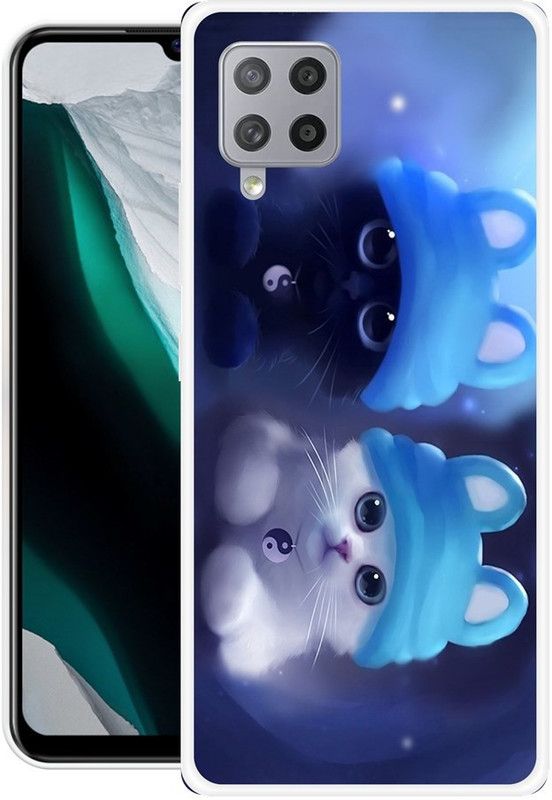 REALKING Back Cover for Samsung Galaxy M42 4G, Samsung Galaxy A42, Samsung Galaxy M42 5G  (Multicolor, Grip Case, Silicon)