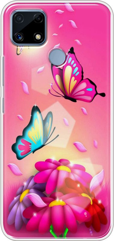Cooltrend Back Cover for Realme C25 Back Case  (Multicolor, Grip Case, Silicon)