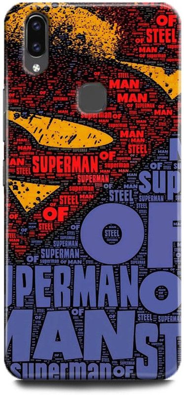 FIKORA Back Cover for Vivo Y95/1807 SUPERMAN PRINTED  (Multicolor, Hard Case, Pack of: 1)