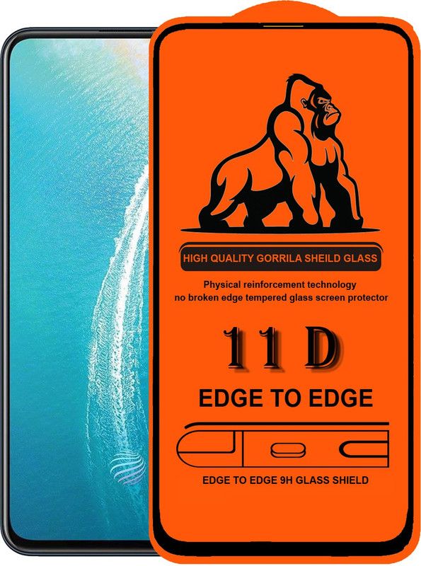 Forego Edge To Edge Tempered Glass for Vivo V17  (Pack of 1)