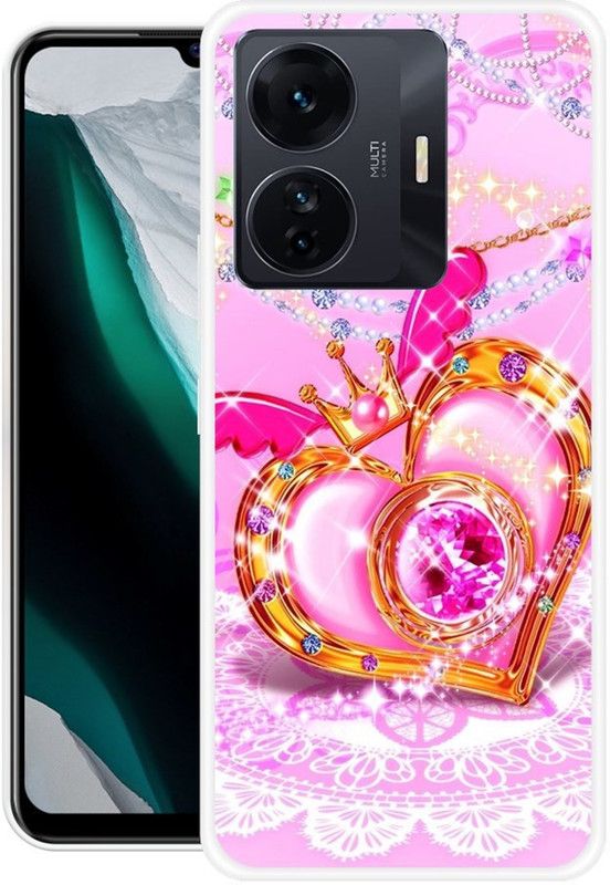 BAGRA Back Cover for IQOO Z6 Pro 5G  (Pink, Silicon)