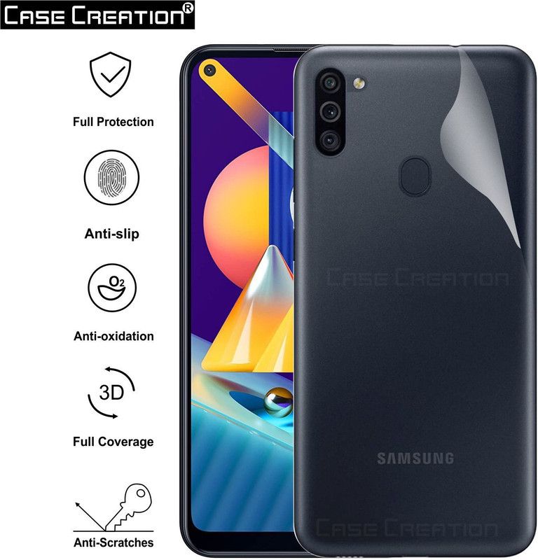 CASE CREATION Samsung Galaxy J7 Prime Clear back skin Mobile Skin  (clear)
