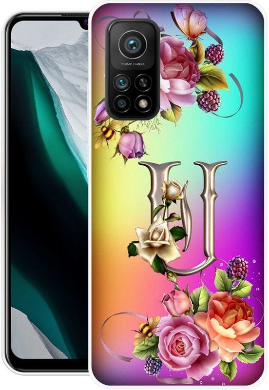 PRINTGARD Back Cover for Mi 10T Pro  (Multicolor, Grip Case, Silicon, Pack of: 1)