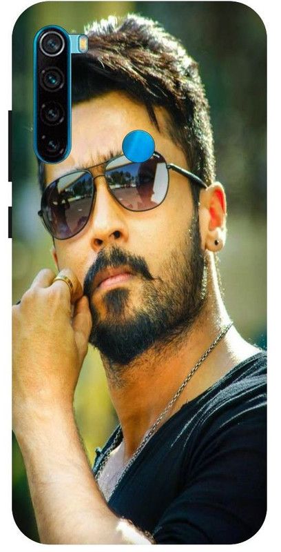 PICHKU Back Cover for REDMI NOTE 8-M1908C3JH-SURIYA,SURYA,KANNADA,SOUTH,HERO,ACTOR,STYLISH,TAMIL,TELUGU  (Blue, Hard Case, Pack of: 1)