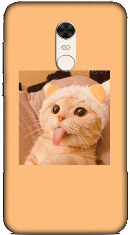 CROKIAN Back Cover for Mi Redmi Note 5  (Orange, Hard Case)