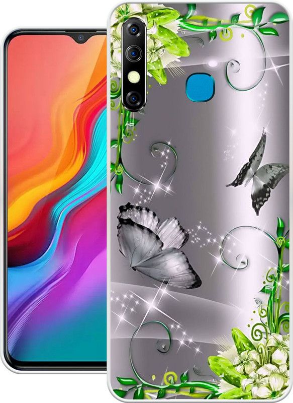 Dekhbuy Back Cover for Infinix Hot 8  (Multicolor, Dual Protection, Silicon, Pack of: 1)