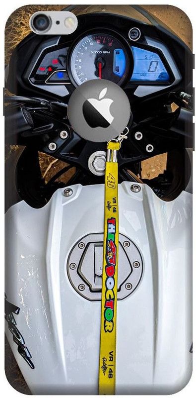 BYXIS Back Cover for iphone 6 cut Pulser NS200, NS lover, Pulser Lover, Biker, Bike  (Multicolor, Shock Proof, Pack of: 1)