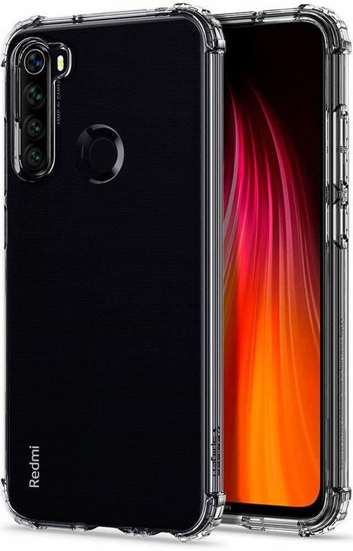 Phone Back Cover Flip Cover for Realme 5s, Oppo Realme 5s  (Transparent, White, Grip Case, Pack of: 1)