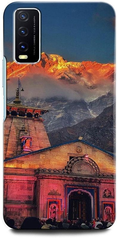 GRAFIQE Back Cover for Vivo Y20A V2101 SHIVJI, MAHAKAL, MAHADEV, BHOLENATH, KEDARNATH  (Multicolor, Shock Proof, Pack of: 1)