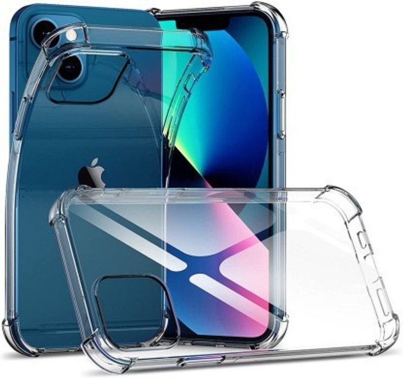 LIKEDESIGN Bumper Case for iPhone 13  (Transparent, Silicon, Pack of: 1)