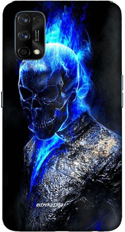 CROKIAN Back Cover for Realme 7 Pro Ghost Rider Back Cover  (Multicolor, Hard Case, Pack of: 1)