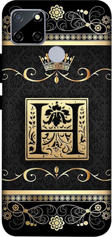 A1 Prints Back Cover for Realme C12, Realme C15, Realme Narzo 20  (Gold, Hard Case, Pack of: 1)
