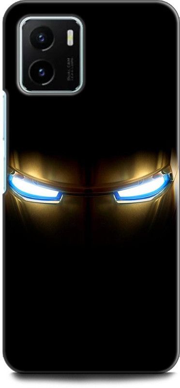 WallCraft Back Cover for Vivo Y15s, V2120 IRON MAN, IRON MAN MASK, MARVEL, SUPERHERO, COMIC  (Multicolor, Dual Protection)