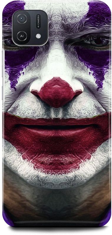 JUGGA Back Cover for OPPO A16E, CPH2421, NEW, JOKER, ANONYMOUS, BLADE, HACKER, MASK  (Multicolor, Hard Case, Pack of: 1)