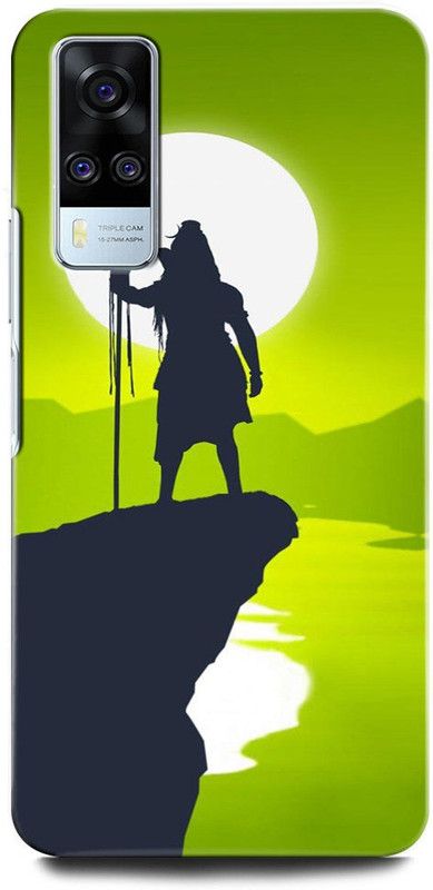INTELLIZE Back Cover for Vivo Y51A V2031 SHIVJI, LORD SHIVA, MAHADEV, BHOLENATH, NEELKHANT  (Multicolor, Hard Case, Pack of: 1)