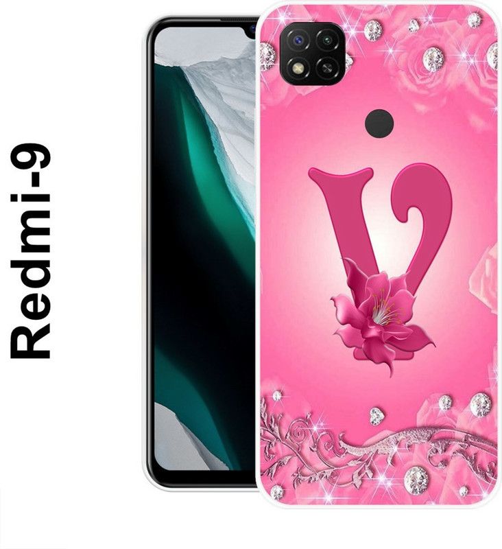 REDFLY Back Cover for Redmi 9  (Pink, Silicon)