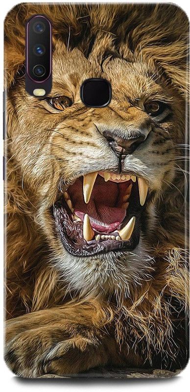 MP ARIES MOBILE COVER Back Cover for Vivo Y11, Vivo 1906,Lion,The,King,Of,Jungal,Lion,Face,Angry,Lion,  (Multicolor, Hard Case, Pack of: 1)