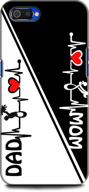 KEYCENT Back Cover for OPPO A3s, CPH1853 MOM, DAD, MOTHER, MAA, FATHER, LIFE LINE MOM DAD, LOVE, QUOTES  (Multicolor, Shock Proof, Pack of: 1)