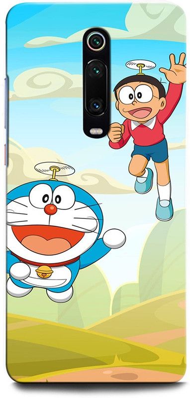 ORBIQE Back Cover for Redmi K20 Pro MZB7753IN DORAEMON, NOBITA, CARTOON, FUNNY, CUTE, DORAEMON  (Multicolor, Hard Case, Pack of: 1)