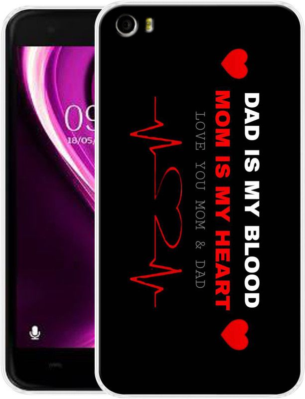 SmartGoldista Back Cover for Lava X81 Back Cover  (Multicolor, Grip Case, Silicon)